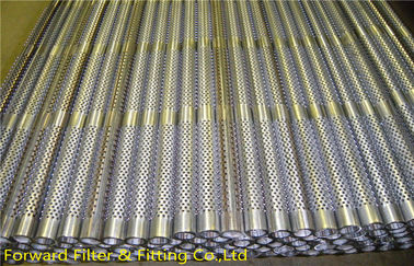Il silenziatore concentrare ha perforato l'acciaio inossidabile della tubatura del metallo, filtrazione/tubi della separazione