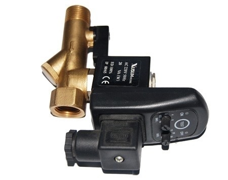 Valvola di scarico automatica elettrica del compressore d'aria di pollice di 1/2 con il modo 220V di posizione 2 del temporizzatore 2