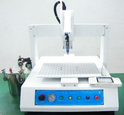 Robot da tavolino automatico automatico di Dispenising della resina di VS-400 400*400cm 3 Axi