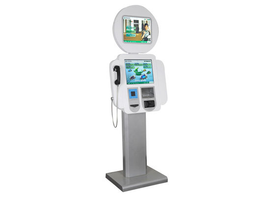 Chioschi di multimedia di forma del robot, lettore di codice a barre e telefono S802
