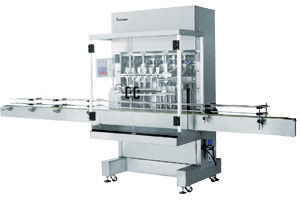 Automatiche pneumatico liquido pistone di riempimento Machine 2 teste, con 6 m standard trasportatore