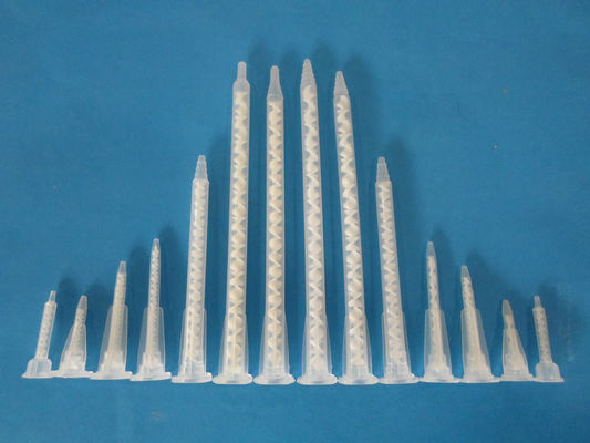 punta statica del miscelatore della baionetta della cartuccia di 5-17s 50ml, ugello statico di plastica dei pp