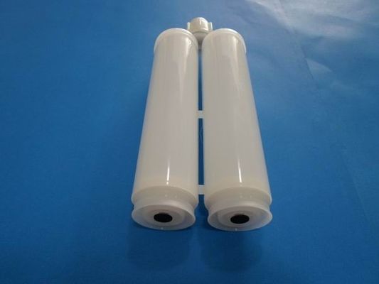 Cartuccia doppia dell'epossidico della cartuccia della colla di alta precisione del corpo della siringa ab della cartuccia di plastica della colla