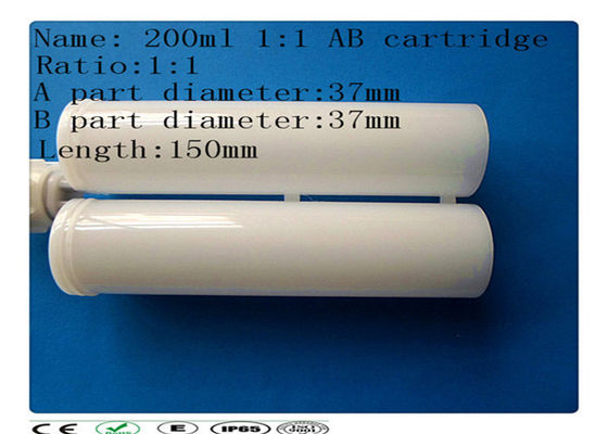 Cartuccia doppia, barilotto della colla di ab, cartuccia adesiva 200ml dell'imballaggio
