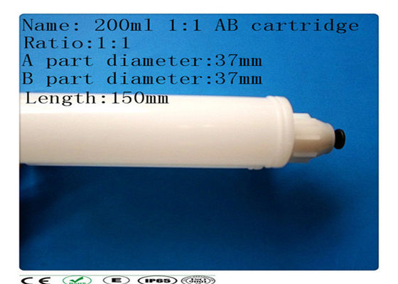 Cartuccia doppia, barilotto della colla di ab, cartuccia adesiva 200ml dell'imballaggio