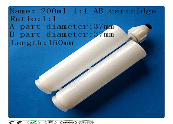 Cartuccia doppia, barilotto della colla di ab, cartuccia adesiva 200ml dell'imballaggio