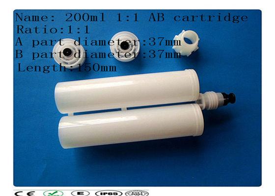 Cartuccia doppia, barilotto della colla di ab, cartuccia adesiva 200ml dell'imballaggio