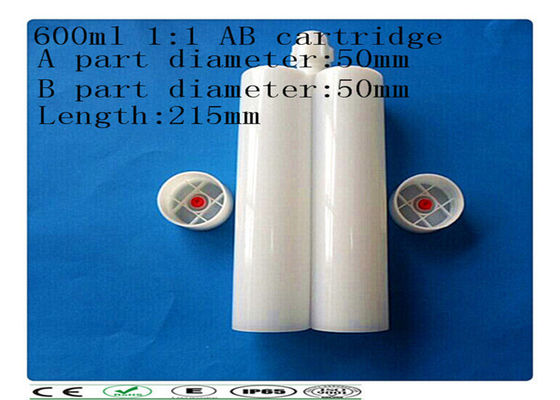 Carcartridge doppio del PE, cartuccia della componente 600ml due, parallelamente cartuccia