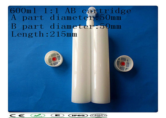 Carcartridge doppio del PE, cartuccia della componente 600ml due, parallelamente cartuccia