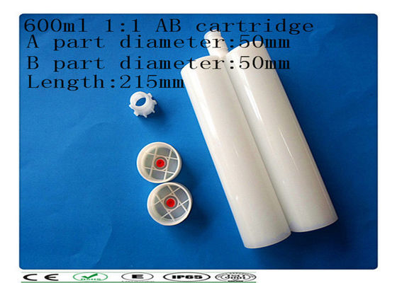 Carcartridge doppio del PE, cartuccia della componente 600ml due, parallelamente cartuccia