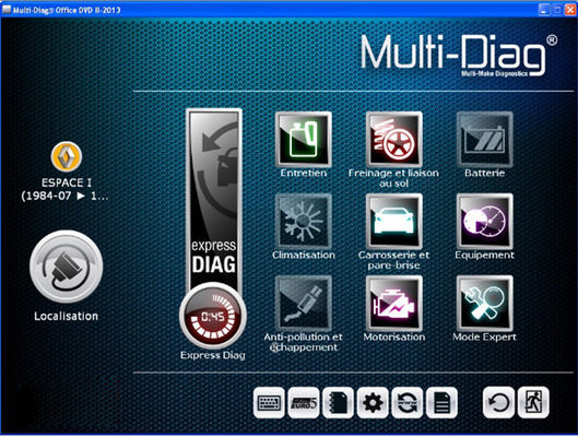 Analizzatore universale di sistema diagnostico 'automobile 'auto Multi--Diag di Access J2534