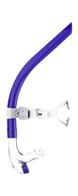 Unità di elaborazione nera e rossa adulta che nuota Snorkle con il boccaglio del silicone per addestramento del nuotatore