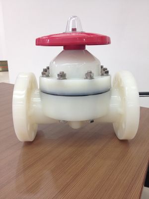 Pp/valvola a diaframma elettrici PVC di FRPP per sanitario, valvola di sicurezza del diaframma