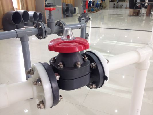 Valvola a diaframma industriale del PVC del solenoide miniatura con il ghisa/compressore di nylon