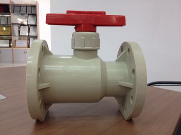 Gestire flangia CPVC vite valvola a sfera 1/2 "- 8" 1.0Mpa controllare valvole in plastica