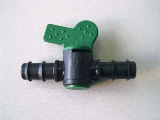 Valvola a sfera di plastica della maniglia di verde e del corpo nero per la parte dell'Assemblea della pompa