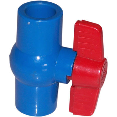 Compatto 1/2„ ~ 4" valvola a sfera di plastica del PVC del vero sindacato che galleggia per il rifornimento idrico