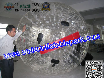 Palle blu gonfiabile interessante commerciale divertente 3m x 2m di Zorb della terra